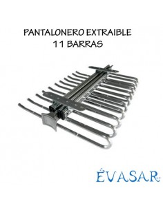 PANTALONERO EXTRAIBLE BREA 11 BARRAS 35X F.46.5CMS  STOCK